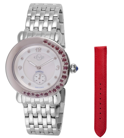 GV2 9890 Marsala Gemstone Watch Collection